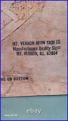 Coors Extra Gold, 3- COLOR, NEON SIGN, BAR Light, NOS / NIB, VINTAGE 1988