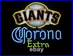 Corona Extra San Francisco Giants Acrylic Vintage Neon Beer Sign Neon Light 17