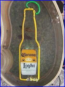 Corona Light Neon Beer Sign Vintage, Rare