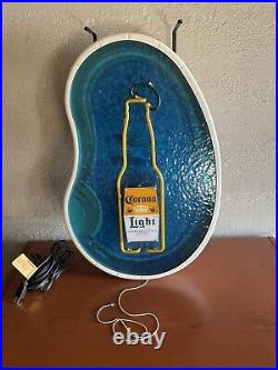 Corona Light Neon Pool Beer Sign Vintage & Rare