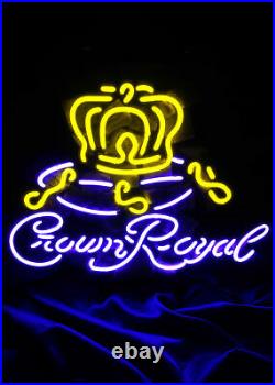Crown Royal Neon Sign Vintage Boutique Pub Gift Custom Beer Store