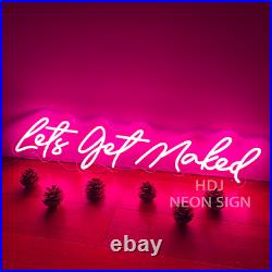 Custom Neon Sign Lets get maked Vintage Neon Sign LED Night Light for Home Wall