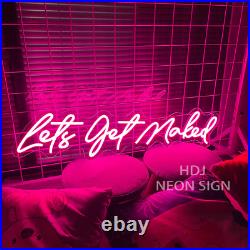 Custom Neon Sign Lets get maked Vintage Neon Sign LED Night Light for Home Wall