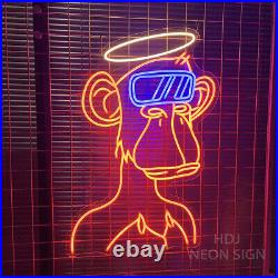 Custom Neon Sign Monkey Vintage Neon Sign LED Night Light for Bedroom Wall Decor
