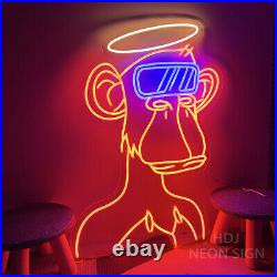 Custom Neon Sign Monkey Vintage Neon Sign LED Night Light for Bedroom Wall Decor