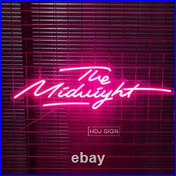 Custom Neon Sign The Midnight Vintage Neon Light Wall Home Restaurant Bar Decor