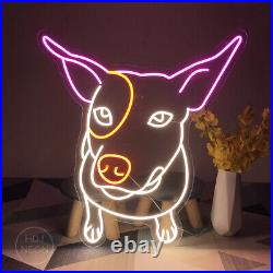 Custom Neon Signs Dog Vintage Neon Light For Wall Shop Decor Personalized Gift