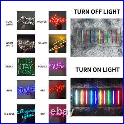 Custom Neon Signs LED Neon Light Vintage Neon Light Lamp For Wall Wedding Decor