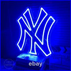 Custom Neon Signs New York Yankees Vintage Neon Light Lamp Light For Wall Decor