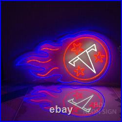 Custom Neon Signs Tennessee Titans Vintage Neon Light for Room Home Wall Decor