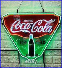 Drink Coca Cola Ice Cold Club Lamp Bar Acrylic Vintage Neon Light Sign Decor 19