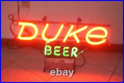 Duquesne Beer Duke Neon Sign Vintage Original
