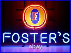 F Neon Sign Vintage Glass Artwork Cave Bar Acrylic Printed Neon Wall Sign