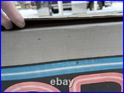 Fallon NEW VTG Unopened BOX 1998 BLUE BORDER NEON BUSINESS SIGN BRAND BRIGHT NOS