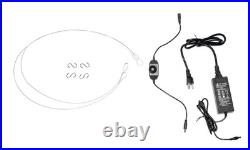 Ford Vintage Logo Vertical Garage Wall Sign Blue Light Up LED Flex Neon 47 x 10