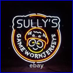 Game Worn Jerseys Real Neon Sign 24x20 Vintage Style Open Window Lamp