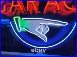 Garage Neon Sign / Garage Pointing Hand Neon Signs / Hot Rod Vintage Car Garage Garage Neon Sign / Garage Pointing Hand Neon Signs / Hot Rod Vintage Car Garage