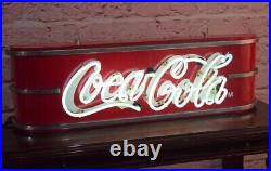 Genuine Product Coca Cola Coke Brand Neon Sign Made By Penny Japan Vintage Rare