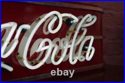 Genuine Product Coca Cola Coke Brand Neon Sign Made By Penny Japan Vintage Rare