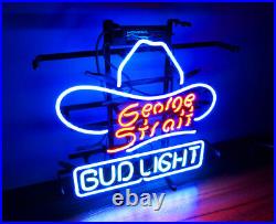 Geoge Strait BVD Beer Vintage Bar Pub Wall Decor Neon Sign Neon Light