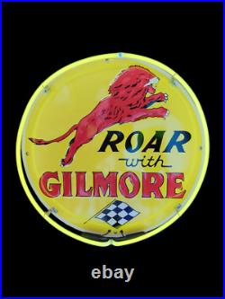 Gilmore Neon Sign / Petro Garage Man Cave Signs / Vintage Mens Decor Gift Men