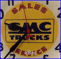 Gmc Trucks Vintage Neon Sign/clock
