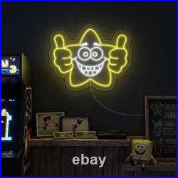 Good Job Star Flex Neon Sign 30x28 Light Man Vintage Bedroom Wall Art Decor