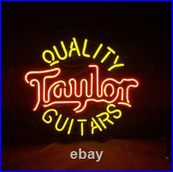 Guitars Taylor Decor Neon Light Sign Boutique Custom Gift Store Vintage 19