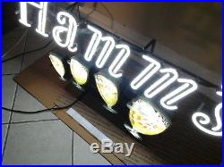 Hamm's Dancing Gobblet Sign. Vintage Hamms Beer Sign///Rare HAMM'S NEON SIGN