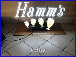 Hamm's Dancing Gobblet Sign. Vintage Hamms Beer Sign///Rare HAMM'S NEON SIGN
