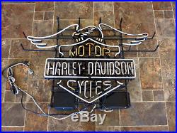 Harley-Davidson Vintage/Antique Neon Sign Does NOT Light Up
