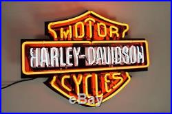 Harley Vintage Bar&Shield Neon Sign Beer Bar Pub Sign Wall Decor Night Light