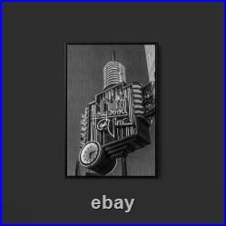 Highsmith A Neon Sign From Hollywood and Vine Los Angeles California Print