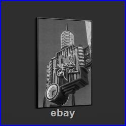 Highsmith A Neon Sign From Hollywood and Vine Los Angeles California Print Highsmith A Neon Sign From Hollywood and Vine Los Angeles California Print