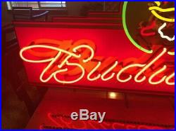 Huge Vintage Budweiser Neon Sign 48 x 25