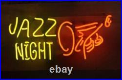 Jazz Night Display Neon Light Sign Vintage Bar Club Party Light 20x16