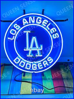 LA Dodgers Decor Artwork Bar Neon Sign Vintage Shop Acrylic Printed