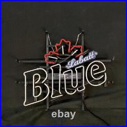 Labatt Blue Room Gift Display Garage Bar Acrylic Neon Sign Vintage 17