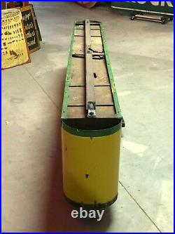 Large Vintage JOHN DEERE Double Sided SIGN JD Tractor Equipment Machinery Neon