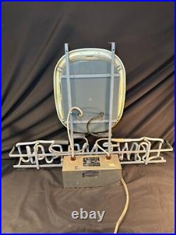 Lowenbrau Vintage Neon Beer Sign 1983 Lighted Bar Advertising USA