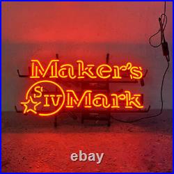 Maker's Mark in Red Neon Sign Vintage Awesome Wall Gift Display
