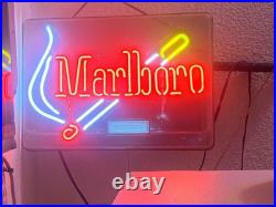 Marlboro Cigarettes Philip Morris Vintage Everbrite Neon Light Sign 1993