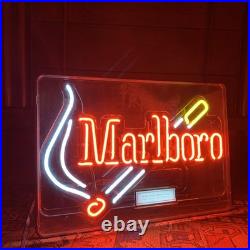 Marlboro Cigarettes Philip Morris Vintage Neon Advertising Man Cave Sign- Minty