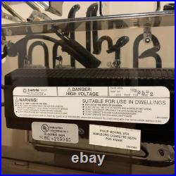 Marlboro Cigarettes Philip Morris Vintage Neon Advertising Man Cave Sign- Minty