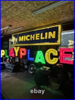 McDonald's Playplace Sign Vintage Neon