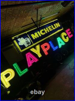McDonald's Playplace Sign Vintage Neon