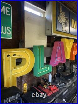 McDonald's Playplace Sign Vintage Neon
