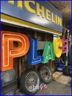 McDonald's Playplace Sign Vintage Neon