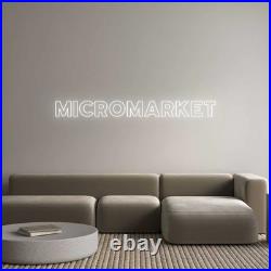 Micromarket Flex Neon Sign 34x9 Lamp Light Display Vintage Bar Wall Decor
