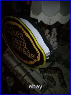 Mikes Hard Lemonade Cold Hard Refreshing Vintage Beer Sign Bar Neon Light 20x23